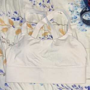 Athleta White  Sports Bra